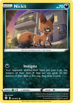Nickit 047 Shining Fates - Common