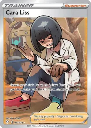 Cara Liss (Full Art) 067 - Holofoil Shining Fates - Ultra Rare Shining Fates Pokemon Single Squirtle Squad Card Shop.