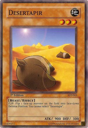 Desertapir (AST-068) - Ancient Sanctuary Unlimited Ancient Sanctuary Yugioh Single Squirtle Squad Card Shop.