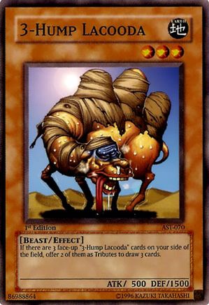 3-Hump Lacooda (AST-070) - Ancient Sanctuary Unlimited Ancient Sanctuary Yugioh Single Squirtle Squad Card Shop.