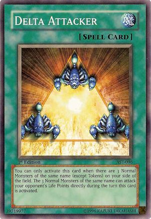 Delta Attacker (AST-096) - Ancient Sanctuary 1st Edition Ancient Sanctuary Yugioh Single Squirtle Squad Card Shop.