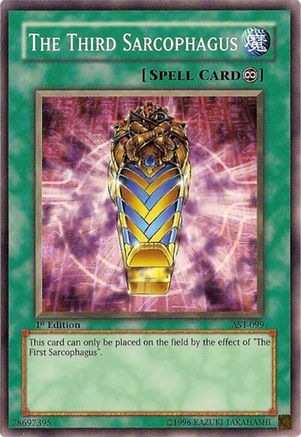 The Third Sarcophagus (AST-099) - Ancient Sanctuary 1st Edition Ancient Sanctuary Yugioh Single Squirtle Squad Card Shop.
