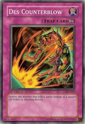 Des Counterblow (AST-107) - Ancient Sanctuary Unlimited Ancient Sanctuary Yugioh Single Squirtle Squad Card Shop.
