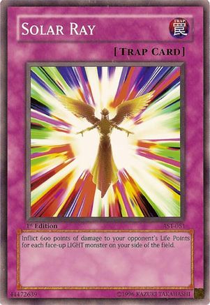 Solar Ray (AST-051) - Ancient Sanctuary 1st Edition Ancient Sanctuary Yugioh Single Squirtle Squad Card Shop.