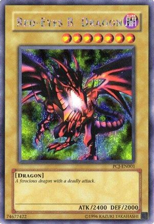 Red-Eyes B. Dragon (PCJ-EN001) - Power of Chaos: Joey the Passion Limited Power of Chaos: Joey the Passion Yugioh Single Squirtle Squad Card Shop.