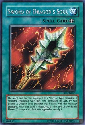 Sword of Dragon's Soul (PCJ-EN003) - Power of Chaos: Joey the Passion Limited Power of Chaos: Joey the Passion Yugioh Single Squirtle Squad Card Shop.