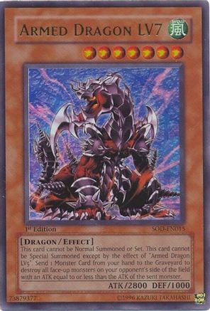 Armed Dragon LV7 (SOD-EN015) - Soul of the Duelist 1st Edition Soul of the Duelist Yugioh Single Squirtle Squad Card Shop.