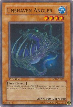 Unshaven Angler (SOD-EN028) - Soul of the Duelist Unlimited Soul of the Duelist Yugioh Single Squirtle Squad Card Shop.