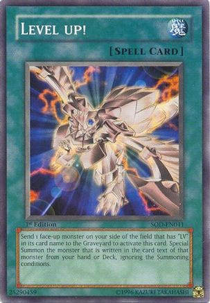 Level Up! (SOD-EN041) - Soul of the Duelist 1st Edition Soul of the Duelist Yugioh Single Squirtle Squad Card Shop.