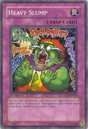 Heavy Slump (SOD-EN054) - Soul of the Duelist Unlimited Soul of the Duelist Yugioh Single Squirtle Squad Card Shop.