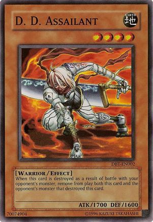 D.D. Assailant (DBT-EN002) - Destiny Board Traveler Promo Unlimited Destiny Board Traveler Promo Yugioh Single Squirtle Squad Card Shop.