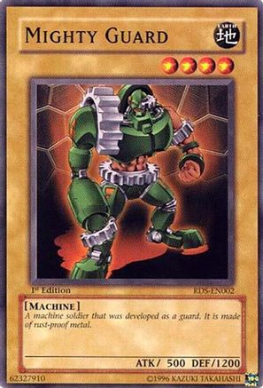 Mighty Guard (RDS-EN002) - Rise of Destiny Unlimited Rise of Destiny Yugioh Single Squirtle Squad Card Shop.