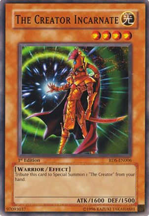 The Creator Incarnate (RDS-EN006) - Rise of Destiny Unlimited Rise of Destiny Yugioh Single Squirtle Squad Card Shop.