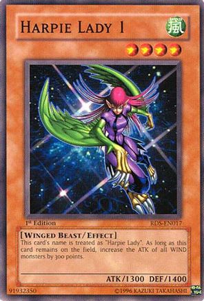 Harpie Lady 1 (RDS-EN017) - Rise of Destiny 1st Edition Rise of Destiny Yugioh Single Squirtle Squad Card Shop.