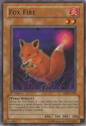 Fox Fire (RDS-EN029) - Rise of Destiny Unlimited Rise of Destiny Yugioh Single Squirtle Squad Card Shop.