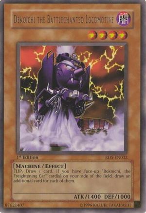 Dekoichi the Battlechanted Locomotive (RDS-EN032) - Rise of Destiny 1st Edition Rise of Destiny Yugioh Single Squirtle Squad Card Shop.