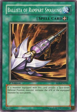 Ballista of Rampart Smashing (RDS-EN046) - Rise of Destiny 1st Edition Rise of Destiny Yugioh Single Squirtle Squad Card Shop.