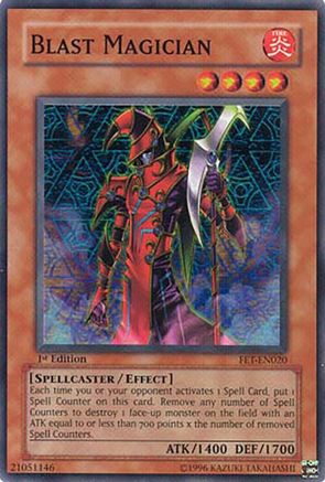 Blast Magician (FET-EN020) - Flaming Eternity Unlimited Flaming Eternity Yugioh Single Squirtle Squad Card Shop.