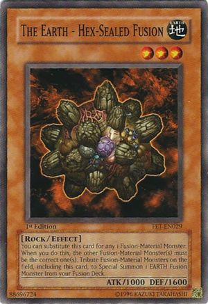 The Earth - Hex-Sealed Fusion (FET-EN029) - Flaming Eternity Unlimited Flaming Eternity Yugioh Single Squirtle Squad Card Shop.