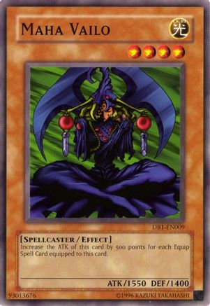 Maha Vailo (DB1-EN009) - Dark Beginning 1 Unlimited Dark Beginning 1 Yugioh Single Squirtle Squad Card Shop.