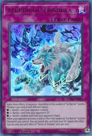 Terror of Trishula (GFTP-EN127) - Ghosts From the Past 1st Edition Ghosts From the Past Yugioh Single Squirtle Squad Card Shop.