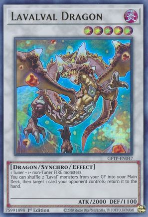 Lavalval Dragon (GFTP-EN047) - Ghosts From the Past 1st Edition Ghosts From the Past Yugioh Single Squirtle Squad Card Shop.