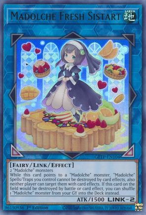 Madolche Fresh Sistart (GFTP-EN104) - Ghosts From the Past 1st Edition Ghosts From the Past Yugioh Single Squirtle Squad Card Shop.