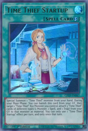 Time Thief Startup (GFTP-EN067) - Ghosts From the Past 1st Edition Ghosts From the Past Yugioh Single Squirtle Squad Card Shop.