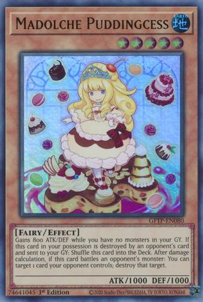Madolche Puddingcess (GFTP-EN080) - Ghosts From the Past 1st Edition Ghosts From the Past Yugioh Single Squirtle Squad Card Shop.