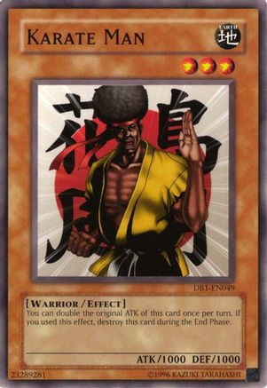 Karate Man (DB1-EN049) - Dark Beginning 1 Unlimited Dark Beginning 1 Yugioh Single Squirtle Squad Card Shop.
