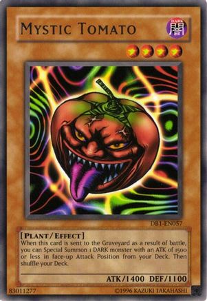 Mystic Tomato (DB1-EN057) - Dark Beginning 1 Unlimited Dark Beginning 1 Yugioh Single Squirtle Squad Card Shop.