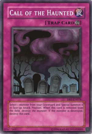 Call Of The Haunted (DB1-EN076) - Dark Beginning 1 Unlimited Dark Beginning 1 Yugioh Single Squirtle Squad Card Shop.