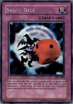 Skull Dice (TSC-E003) - Yu-Gi-Oh! Video Game Promotional Cards Unlimited Yu-Gi-Oh! Video Game Promotional Cards Yugioh Single Squirtle Squad Card Shop.