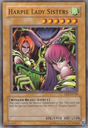 Harpie Lady Sisters (DB1-EN146) - Dark Beginning 1 Unlimited Dark Beginning 1 Yugioh Single Squirtle Squad Card Shop.