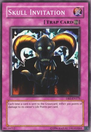 Skull Invitation (DB1-EN175) - Dark Beginning 1 Unlimited Dark Beginning 1 Yugioh Single Squirtle Squad Card Shop.