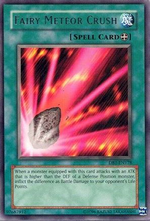 Fairy Meteor Crush (DB1-EN178) - Dark Beginning 1 Unlimited Dark Beginning 1 Yugioh Single Squirtle Squad Card Shop.