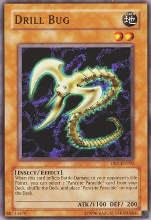 Drill Bug (DB1-EN192) - Dark Beginning 1 Unlimited Dark Beginning 1 Yugioh Single Squirtle Squad Card Shop.