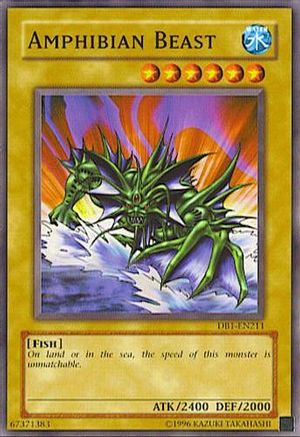 Amphibian Beast (DB1-EN211) - Dark Beginning 1 Unlimited Dark Beginning 1 Yugioh Single Squirtle Squad Card Shop.