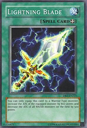 Lightning Blade (DB1-EN225) - Dark Beginning 1 Unlimited Dark Beginning 1 Yugioh Single Squirtle Squad Card Shop.