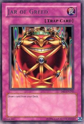 Jar of Greed (DB1-EN242) - Dark Beginning 1 Unlimited Dark Beginning 1 Yugioh Single Squirtle Squad Card Shop.