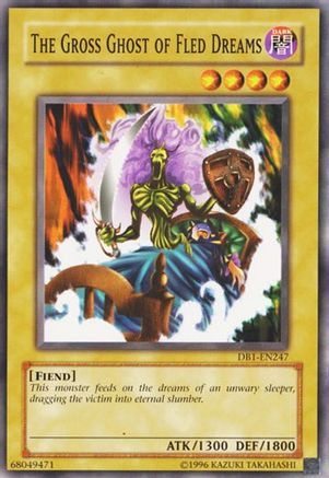 The Gross Ghost of Fled Dreams (DB1-EN247) - Dark Beginning 1 Unlimited Dark Beginning 1 Yugioh Single Squirtle Squad Card Shop.