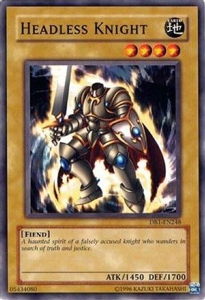 Headless Knight (DB1-EN248) - Dark Beginning 1 Unlimited Dark Beginning 1 Yugioh Single Squirtle Squad Card Shop.