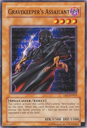 Gravekeeper's Assailant (DR1-EN015) - Dark Revelation Volume 1 Unlimited Dark Revelation Volume 1 Yugioh Single Squirtle Squad Card Shop.