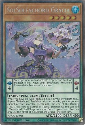 SolSolfachord Gracia (CR) (ANGU-EN018) - Ancient Guardians 1st Edition Ancient Guardians Yugioh Single Squirtle Squad Card Shop.