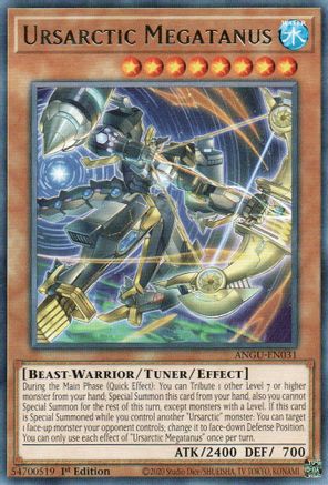 Ursarctic Megatanus (ANGU-EN031) - Ancient Guardians 1st Edition Ancient Guardians Yugioh Single Squirtle Squad Card Shop.