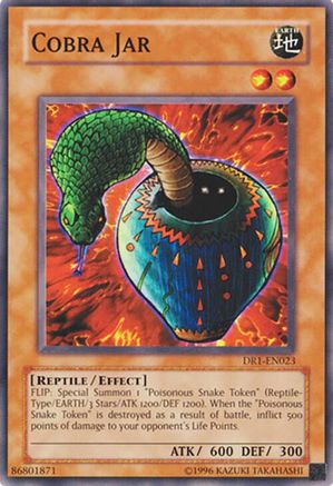 Cobra Jar (DR1-EN023) - Dark Revelation Volume 1 Unlimited Dark Revelation Volume 1 Yugioh Single Squirtle Squad Card Shop.