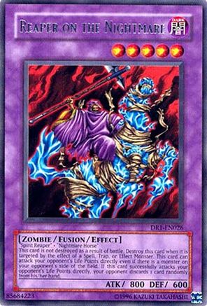 Reaper on the Nightmare (DR1-EN026) - Dark Revelation Volume 1 Unlimited Dark Revelation Volume 1 Yugioh Single Squirtle Squad Card Shop.