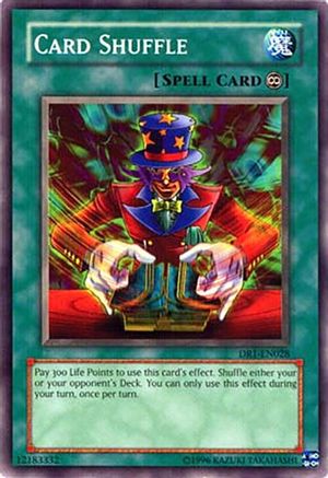 Card Shuffle (DR1-EN028) - Dark Revelation Volume 1 Unlimited Dark Revelation Volume 1 Yugioh Single Squirtle Squad Card Shop.
