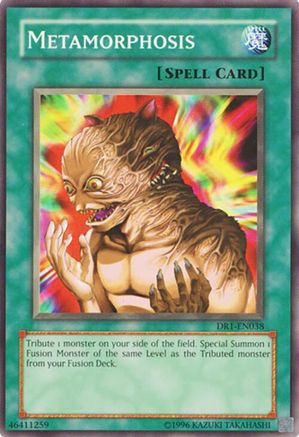 Metamorphosis (DR1-EN038) - Dark Revelation Volume 1 Unlimited Dark Revelation Volume 1 Yugioh Single Squirtle Squad Card Shop.