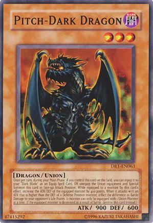 Pitch-Dark Dragon (DR1-EN063) - Dark Revelation Volume 1 Unlimited Dark Revelation Volume 1 Yugioh Single Squirtle Squad Card Shop.